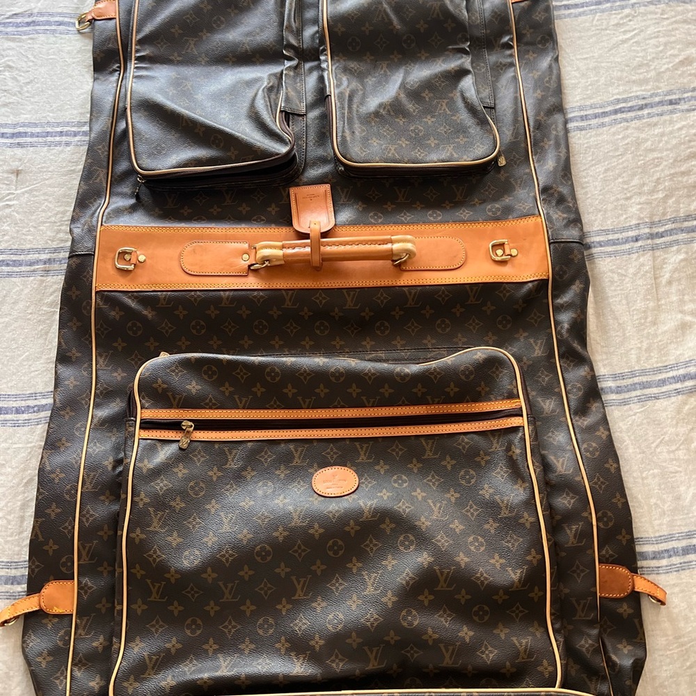 Louis Vuitton Brown Travel Bag